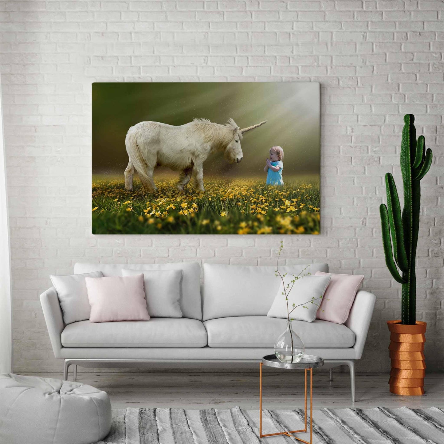 Baby unicorn - Unieke Foto