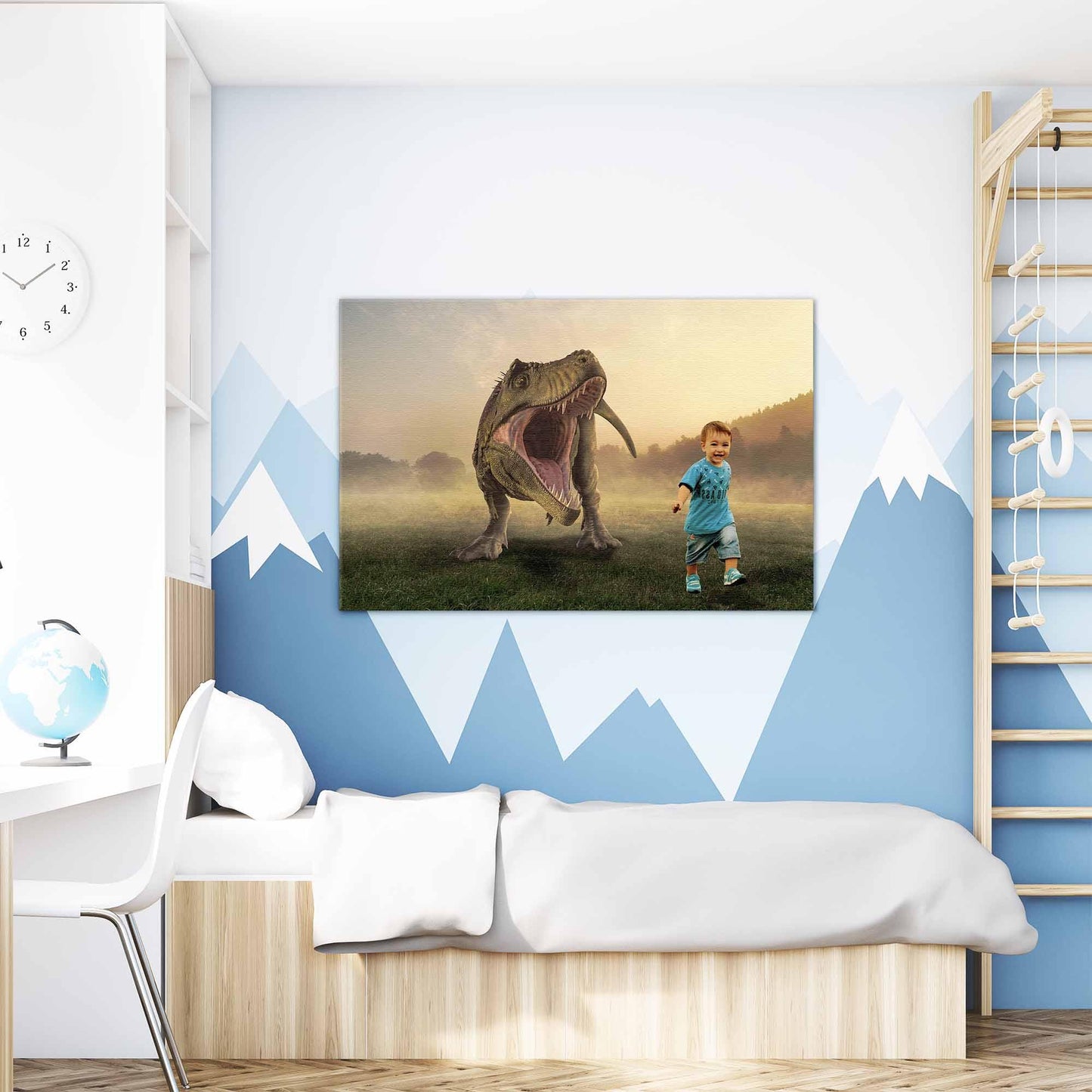 Enge dino - Unieke Foto