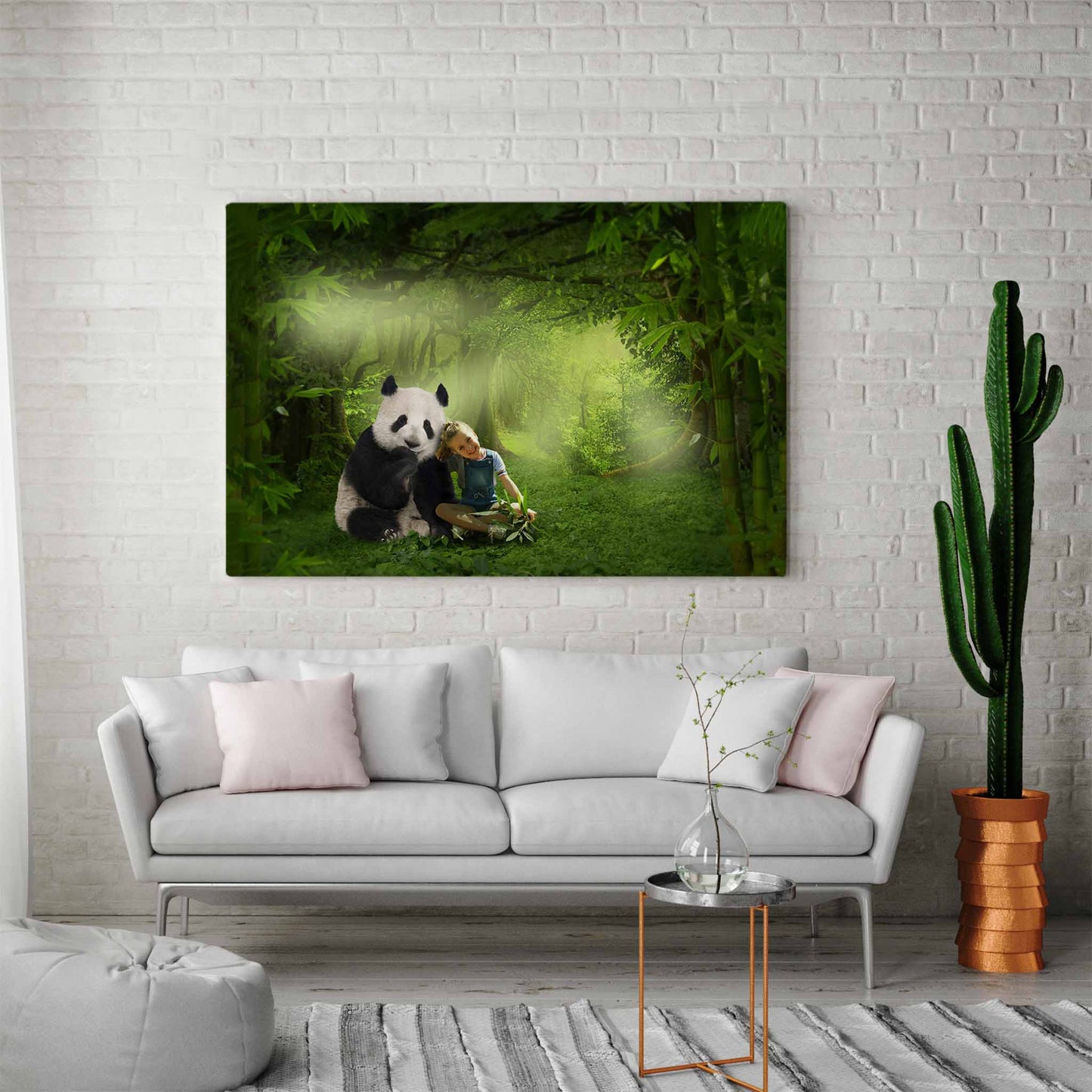 Panda bos - Unieke Foto
