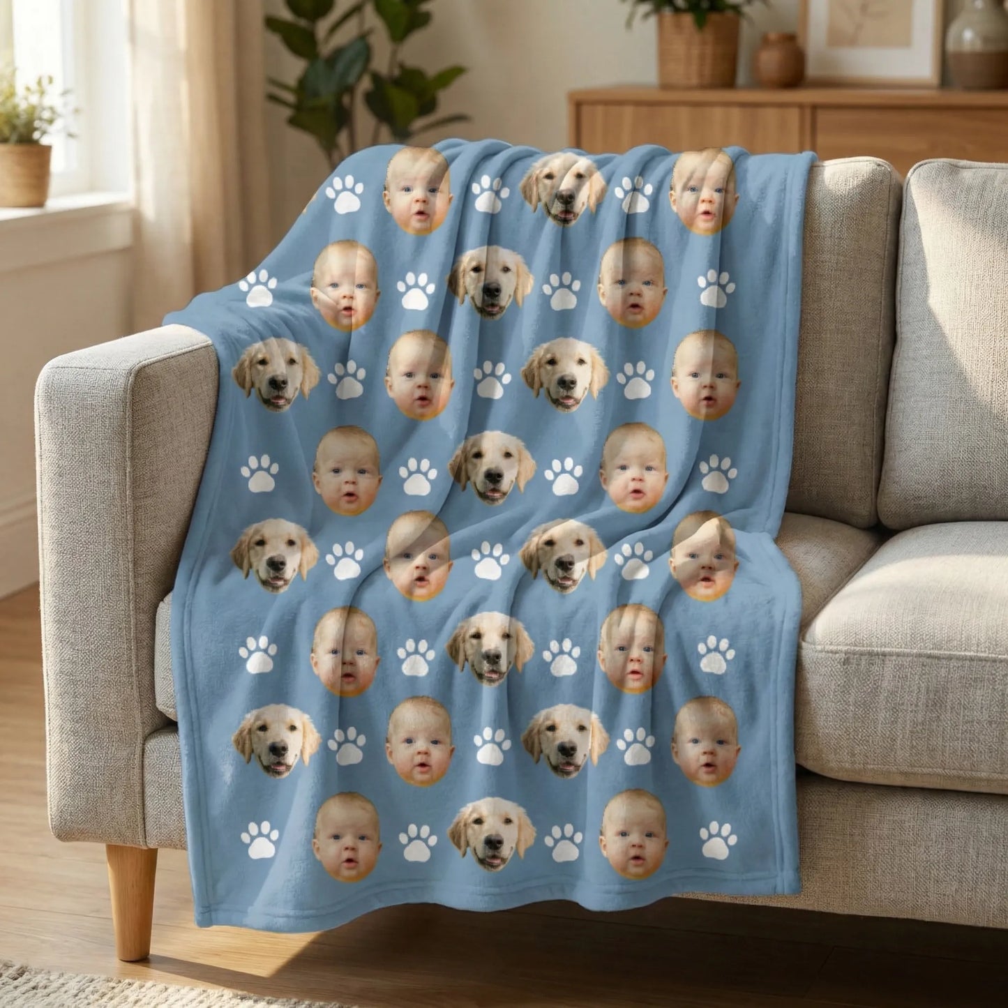 Custom Face Blanket