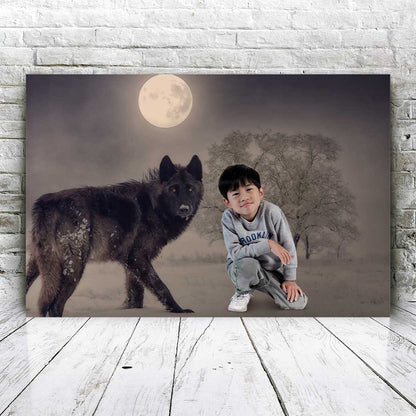 Wolf at Moonshine